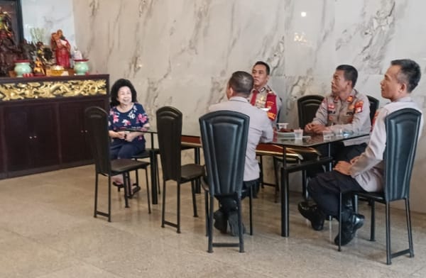 Antisipasi Gangguan Kamtibmas, Polres Metro Jaktim minta Pengurus Vihara Sinergi dengan Kepolisian