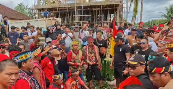 Ormas Dayak Sanggau Bersatu, Ritual Adat Jadi Simbol Perlawanan