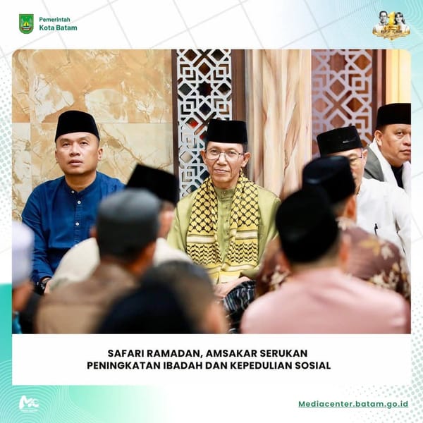 Safari Ramadan, Amsakar Serukan Peningkatan Ibadah dan Kepedulian Sosial