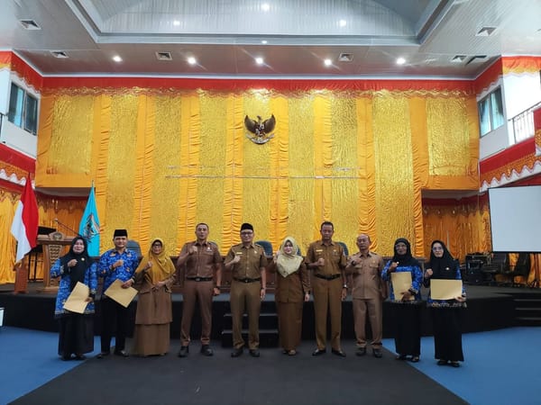 79 Kepala Sekolah SD dan SMP Terima SK Penugasan, Sekda Tekankan Meritokrasi dan Inovasi Pendidikan