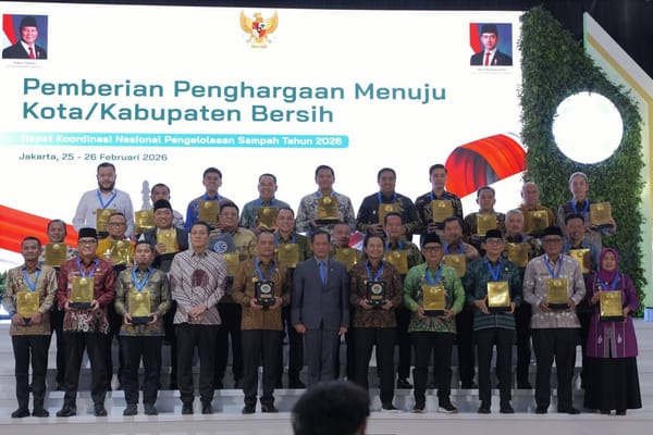 Kabar Baik! Kota Padang Raih Penghargaan Tertinggi Sertifikat Adipura