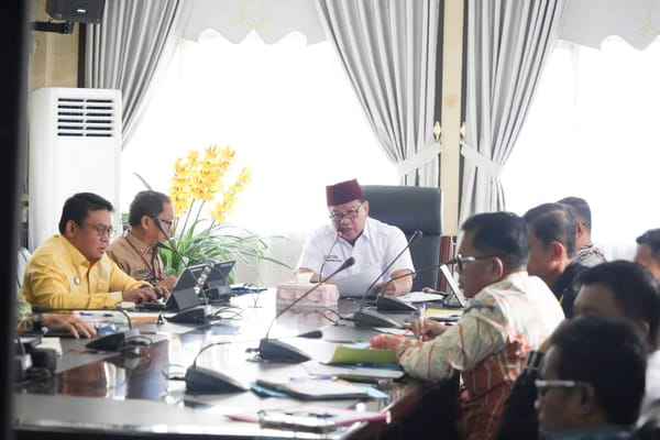 Rakor PAD,  Bupati Kuansing Tekankan OPD Harus Bekerja Keras Hadirkan Inovasi dan Terobosan- terobosan Baru