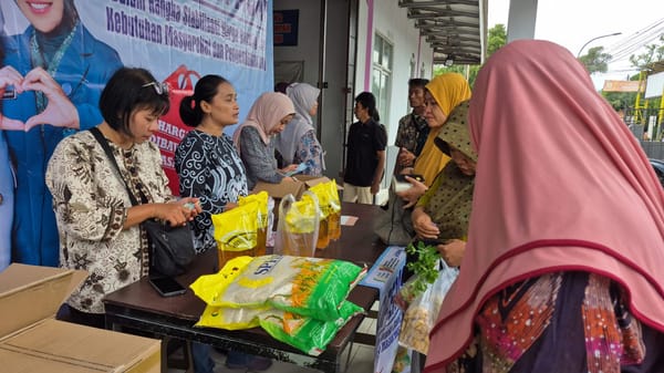 Tekan Laju Inflasi, Pemerintah Gelar Operasi Pasar Murah di Pasar Kreongan Patrang Jember
