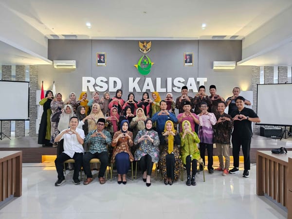 Satu Hati RSD Kalisat Bersama Laskar Sholawat Nusantara (LSN) Dan Srikandi ​ Jember