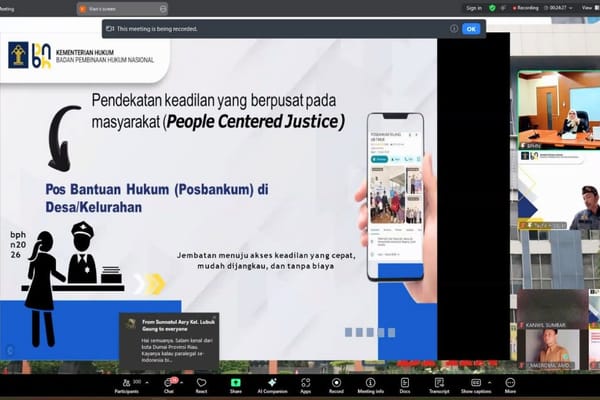 Hadapi Konflik Hukum di Desa, Kemenkum Sumbar Bekali Paralegal Lewat SE-IA Seri 6