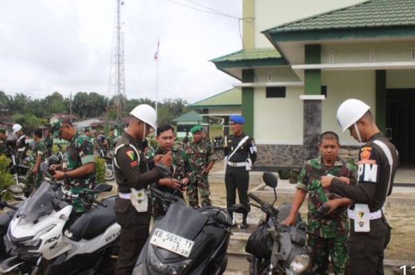 Kodim 1210/Landak Gelar Ops Gabtib 2026, Menyasar Disiplin Prajurit