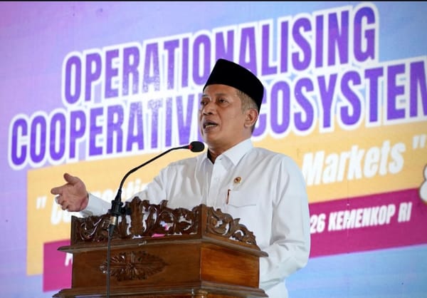Menkop Apresiasi Penguatan Ekonomi Kerakyatan Melalui Festival Kopdes Merah Putih 2026 di Purworejo