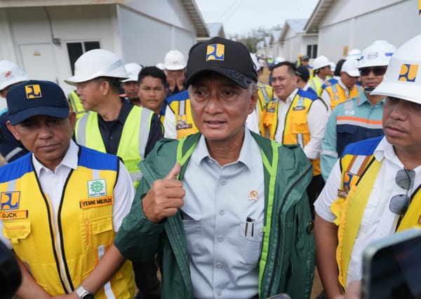 Menteri Dody Tekankan Ketersediaan Air Bersih Bagi Rumah Hunian di Tapanuli Selatan