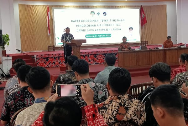 Dapur MBG di Landak Disorot, Banyak Belum Miliki IPAL Layak