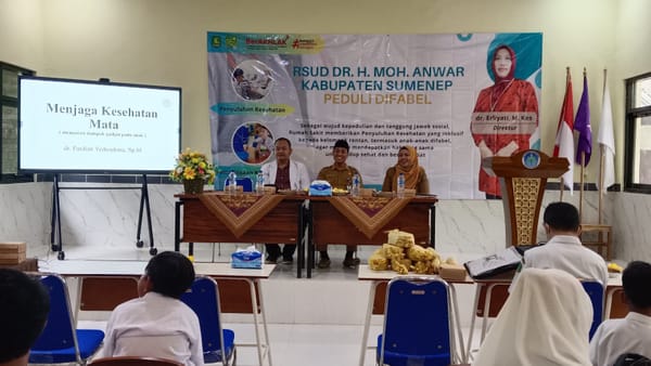 RSUD Sumenep Beri Penyuluhan Kesehatan pada Siswa SLB