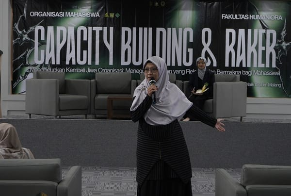 Perkuat Peran Mahasiswa, Senat Fakultas Humaniora UIN Malang Gelar Capacity Building dan Raker