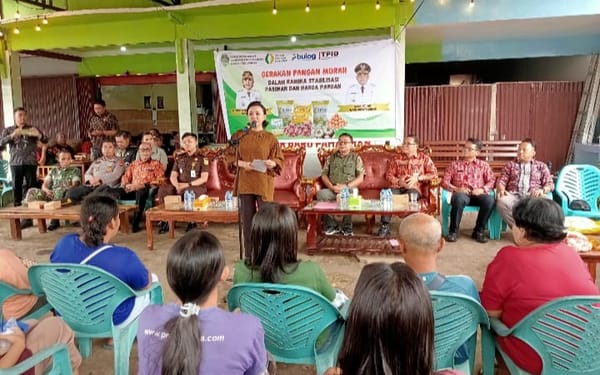 Saat Harga Naik, Gerakan Pangan Murah Jadi Penyelamat Dapur Warga Sengah Temila