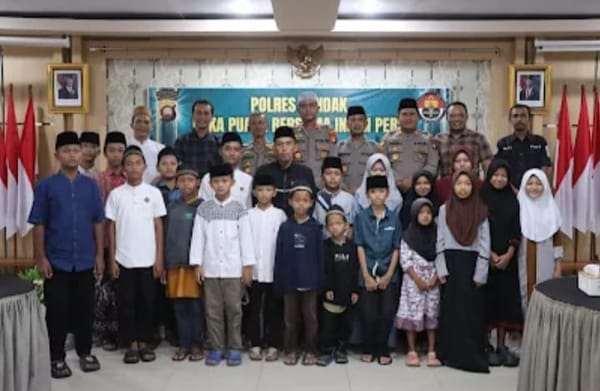 Hangatnya Ramadan di Aula Polres Landak, Sinergi dan Empati Jadi Satu