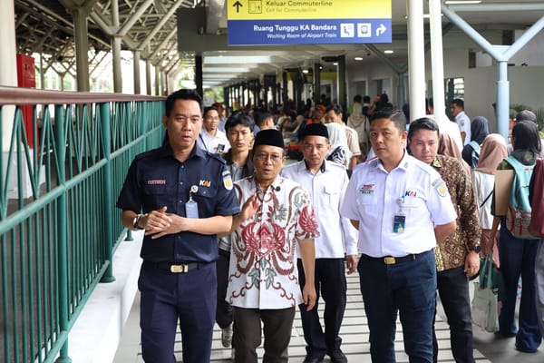 Komisi II DPD RI Tinjau Kesiapan Angkutan Lebaran 2026 di KAI Daop 6 Yogyakarta