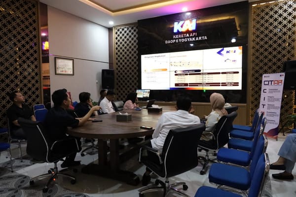 Perkuat Koordinasi Jelang Angkutan Lebaran 2026, KAI Daop 6 Yogyakarta Jalin Koordinasi dengan Polda DIY.