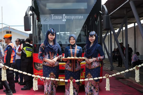 Trans Banyumas Terhubung dengan Stasiun Purwokerto, Operasional Dimulai 28 Maret 2026