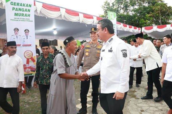 Gerakan Pangan Murah di Negeri Liang, Gubernur Maluku Pastikan Harga Tetap Stabil