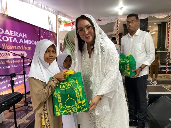 Ramadan di Kota Ambon, PKK Santuni Anak Yatim dan Dhuafa Ambon