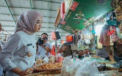 Sidak di Pasar Kangkung, BPOM Lakukan Rapid Test Sejumlah Sampel Pangan
