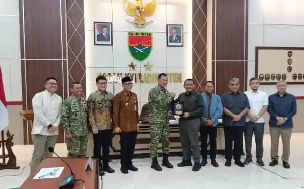 Kunjungan ke Lampung, Komisi I DPR RI Sambangi Makodam XXI/Radin inten