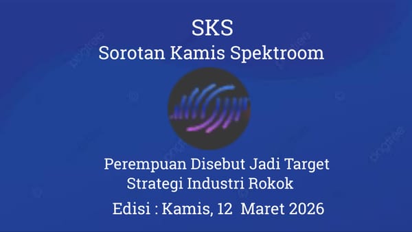 Perempuan Disebut Jadi Target Strategi Industri Rokok
