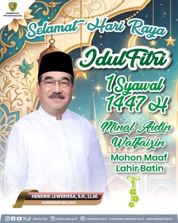 Selamat Hari Raya Idul Fitri 1447 H
