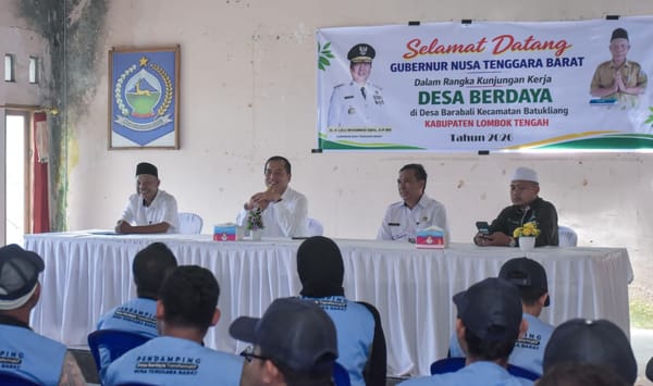 Gubernur NTB Minta Pendamping Desa Berdaya 'Orkestrasi' Penanganan Kemiskinan di Lombok Tengah