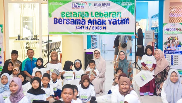 Ketua TP PKK NTB  Pesankan Belanja Lebaran Bersama Anak Yatim Bermanfaat
