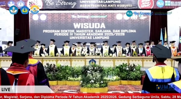Unila Cetak 146.099 Sarjana Dari 8 Fakultas & 1 Program Pasca Sarjana