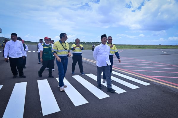 Bandara Amman Mineral Gerbang  Baru  Pariwisata dan Perdagangan NTB
