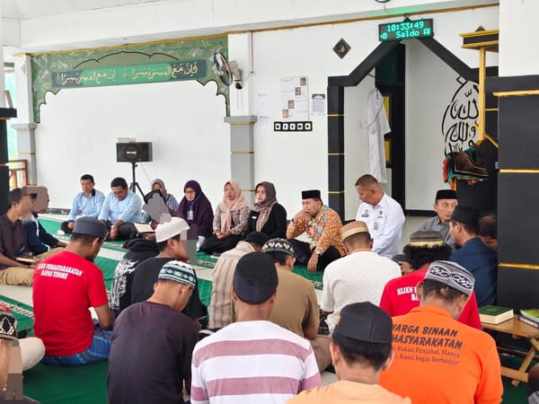 Kemenag Halteng Intensifkan Pembinaan Mental dan Spiritual di Rumah Tahanan