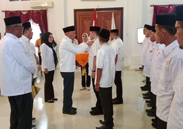 Ketum KONI Malut Lantik Pengurus KONI Kepulauan Sula Periode 2026–2030