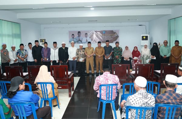 Imam dan Pengasuh TPQ Terima Insentif Dari Pemkot Ternate