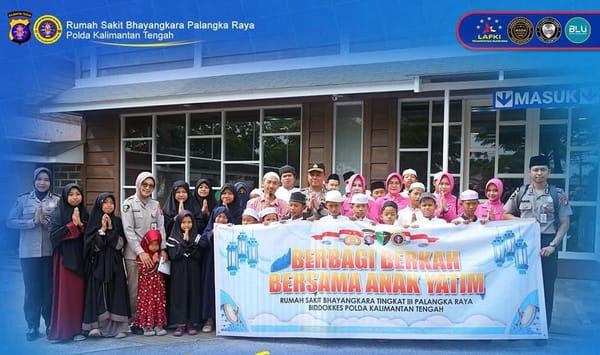 Anak Yatim Diajak Pilih Baju Lebaran Sendiri, Rumkit Bhayangkara Tebar Senyum Ramadan