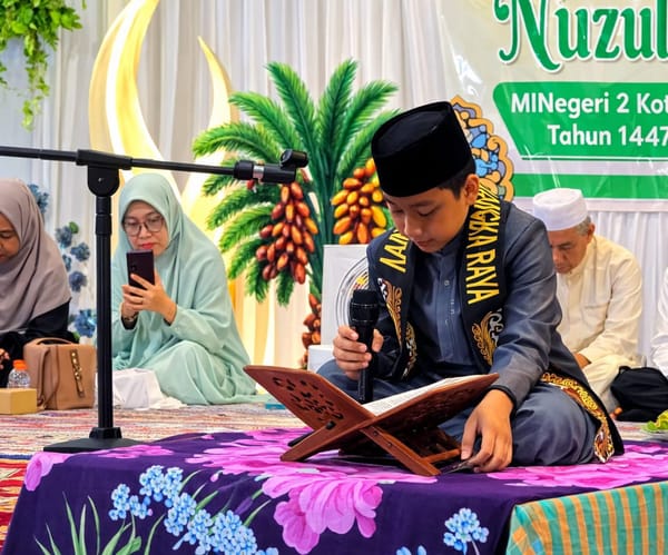 Haflah Tilawatil Qur’an MIN 2 Palangka Raya Hadirkan Qori Juara MTQ Internasional