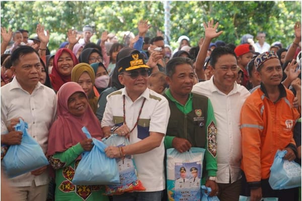 Pasar Murah Gratis untuk Wong Cilik di Palangka Raya