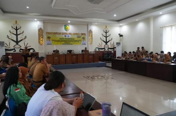 Pemko Palangka Raya Perkuat Pengawasan Arsip, 10 Perangkat Daerah Raih Penghargaan