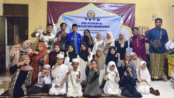 PMII UNISKA MAB Gelar Pelatihan Kreatif dan Buka Puasa Bersama Anak Panti