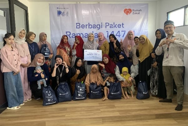 Berbagi Paket Ramadhan 1447 H, PT Parama Global Inspira DC Banjarmasin Salurkan 246 Paket Sembako