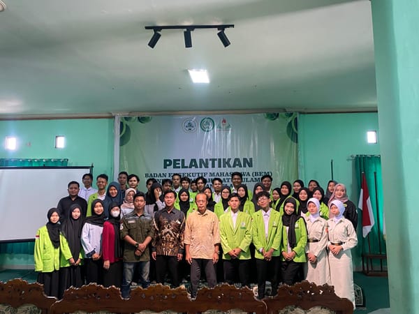 Pelantikan Pengurus BEM UNUKASE Periode 2025/2026