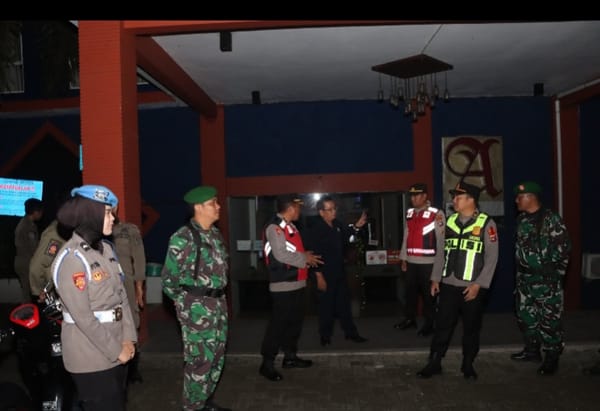 Polres Tabalong Gandeng TNI dan Pol PP Sidak Tempat" Hiburan Malam" Ciptakan Situasi Kondusif