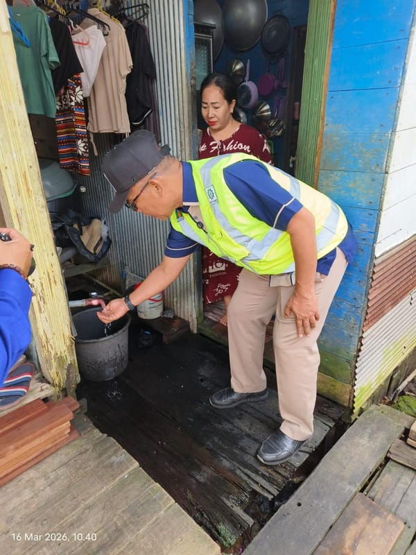 PAM Bandarmasih Pastikan Distribusi Air Berjalan Lancar Selama Cuti Bersama Idul Fitri 1447 H