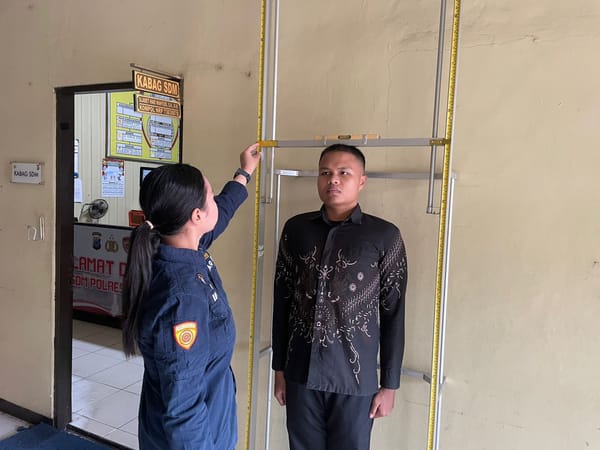 Polres Tabalong Gelar Verifikasi Penerimaan Terpadu Anggota b Tahun 2026, Berjalan Tertib dan Transparan