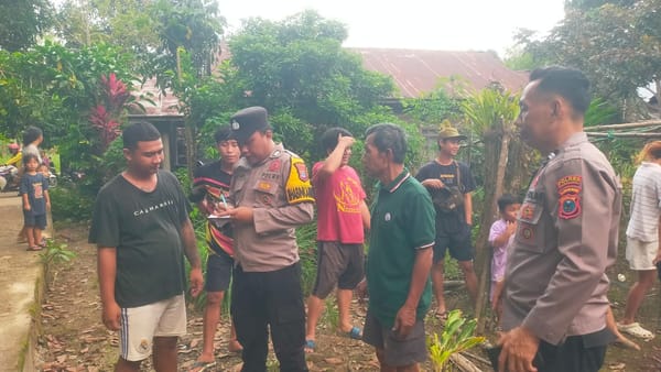 Kakek 71 Tahun Ditemukan Meninggal  di Jalan Desa Warukin