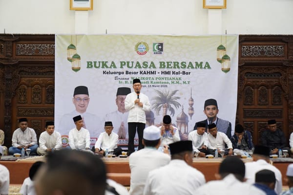 Bukber KAHMI–HMI Pontianak, Edi Kamtono Singgung Maraknya OTT Kepala Daerah