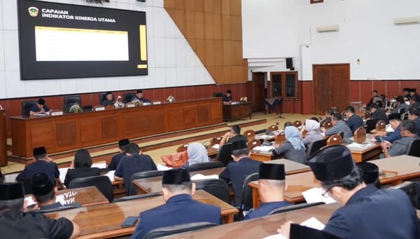 DPRD Madiun Gelar Rapat Paripurna Penyampaian Nota Bupati Terhadap LKPJ 2025