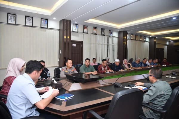 Wali Kota Riyanda Putra Pimpin FGD Forkopimda, Sawahlunto Siapkan Strategi Jelang Idhul Fitri 2026