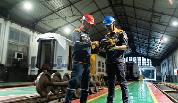 KAI Daop 7 Madiun Intensifkan Perawatan Lokomotif dan Kereta