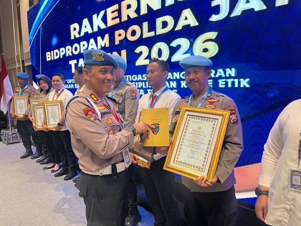 Polres Sumenep Raih Penghargaan Polres Teraktif pada Rakernis Bidpropam Polda Jatim 2026