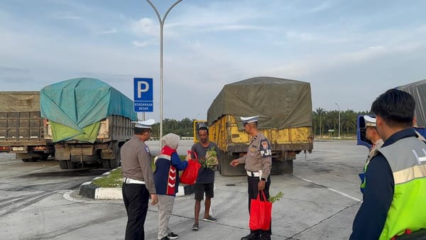 Siapkan Mudik Aman, Ditlantas Polda Riau Cek Kesiapan Ruas Tol Pekanbaru-Dumai